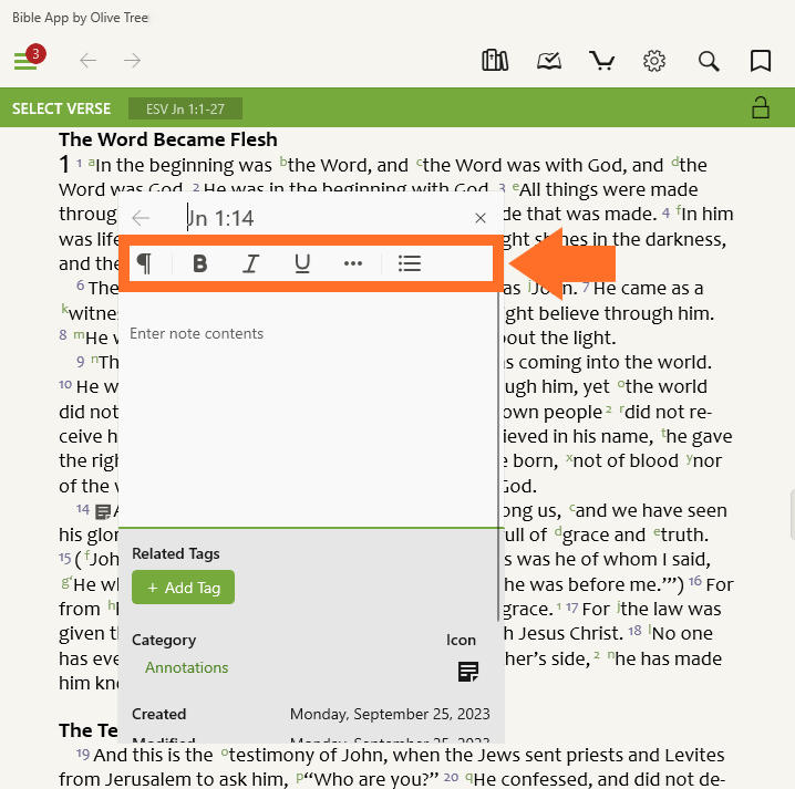 Windows - Copy & Paste – Olive Tree