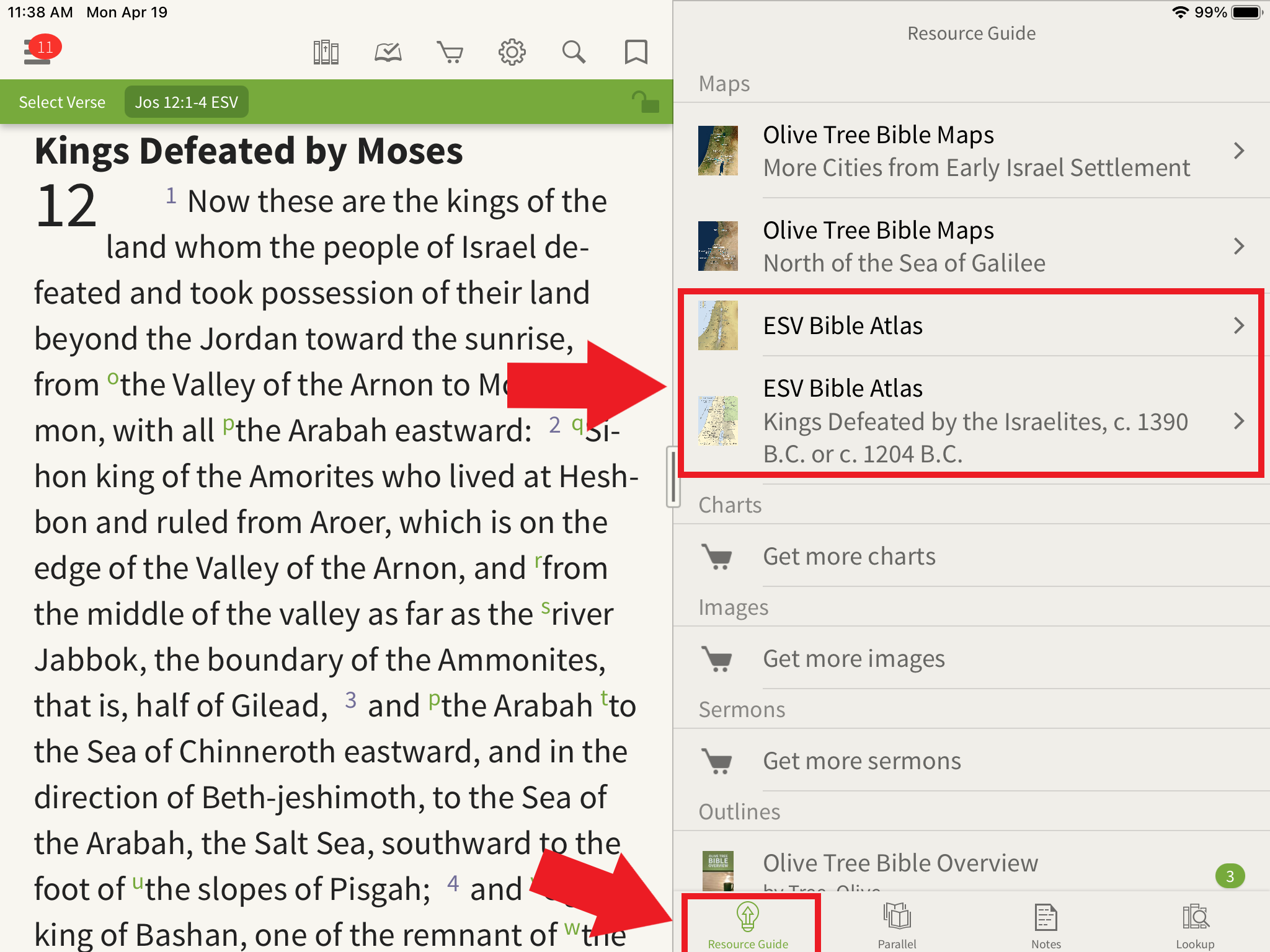 How To: ESV Bible Atlas – Olive Tree