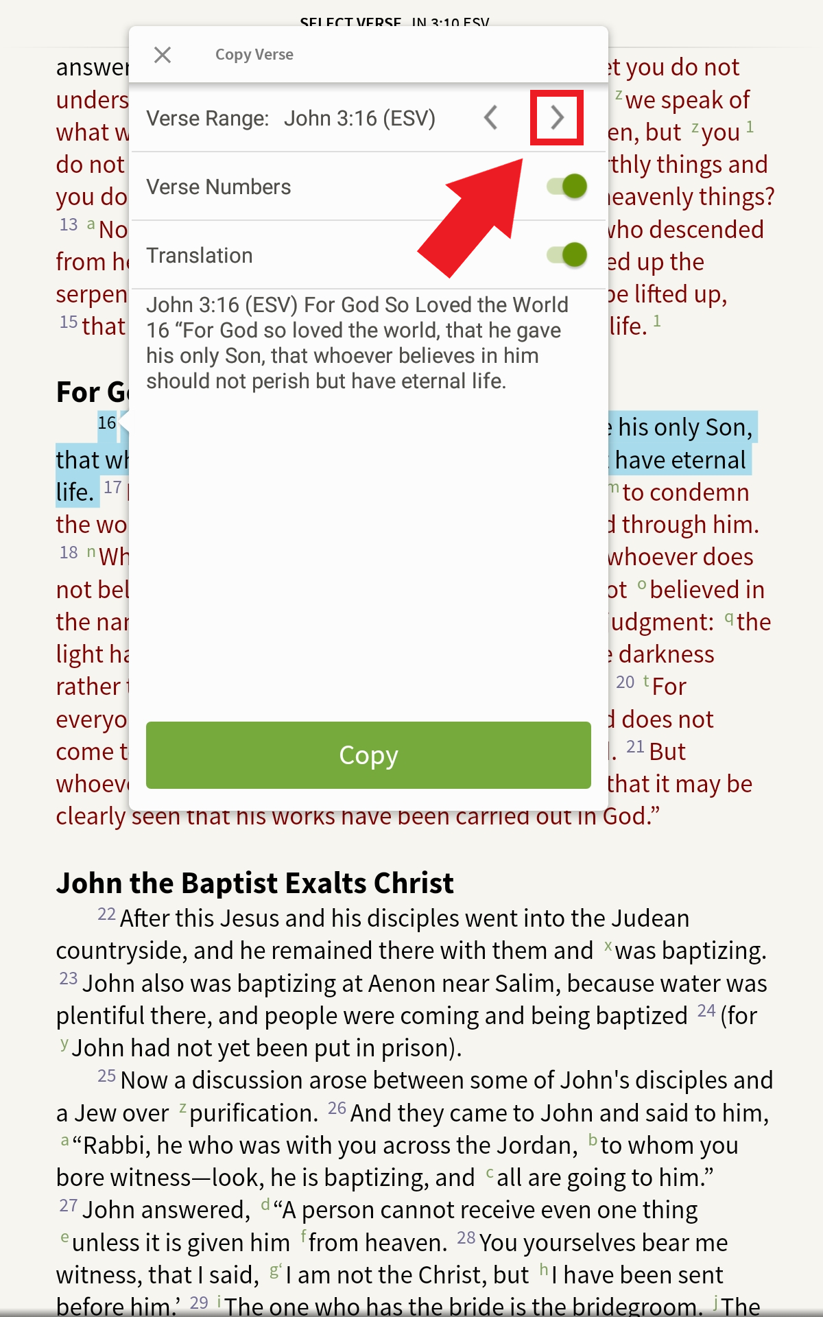 Windows - Copy & Paste – Olive Tree